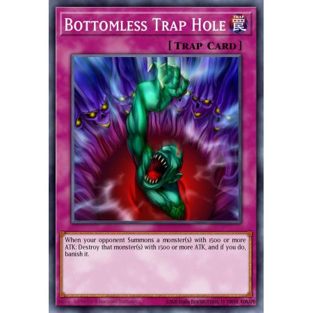 Bottomless Trap Hole (Gold Rare)