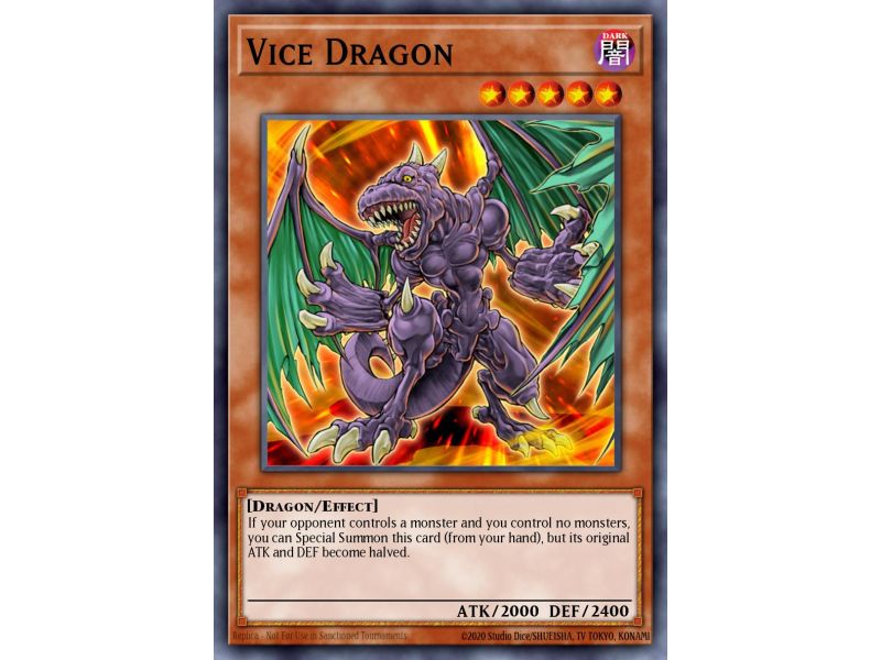Vice Dragon (Gold Rare)