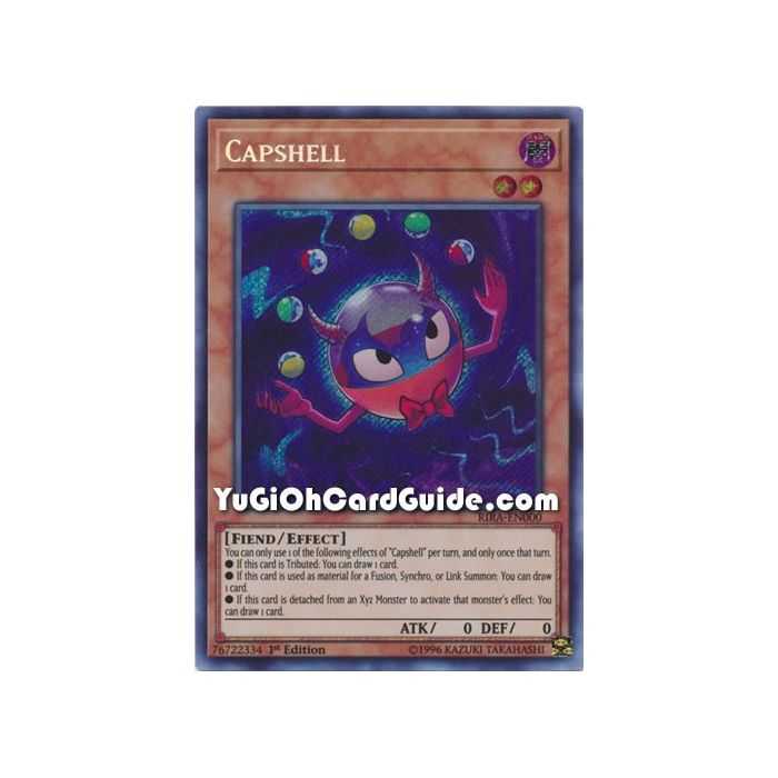 Capshell (Secret Rare) – Rising Rampage | Carta YUGIOH en México
