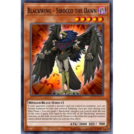 Blackwing - Sirocco the Dawn (Common)