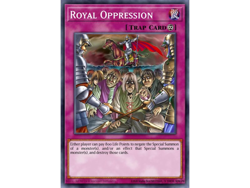 Royal Oppression (Gold Rare)