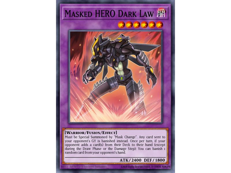 Masked HERO Dark Law (Super Rare)