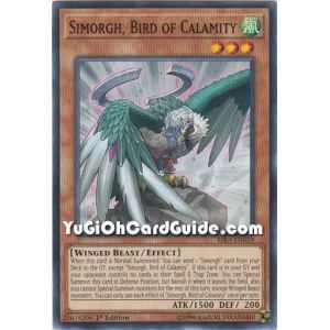Simorgh, Bird of Calamity (Common) – Rising Rampage | Carta YUGIOH en México