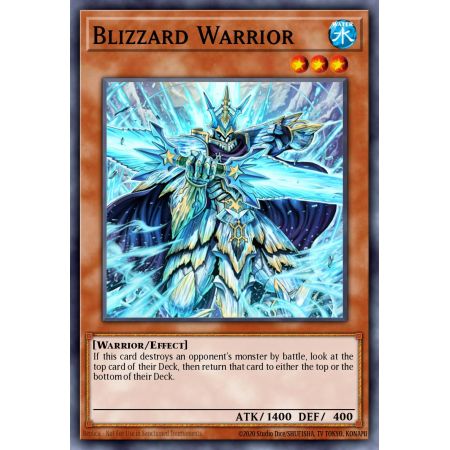 Blizzard Warrior (Super Rare)