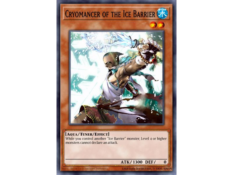 Cryomancer of the Ice Barrier (Secret Rare)