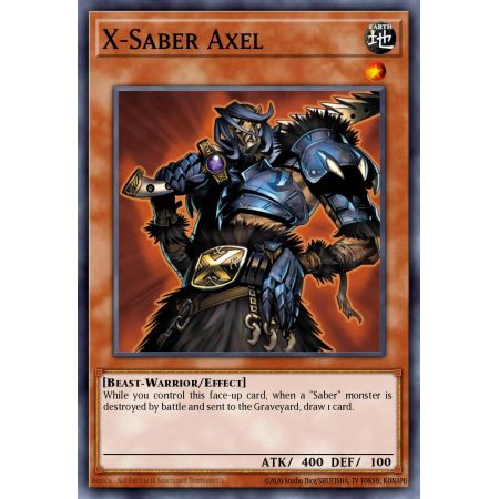 X-Saber Axel (Super Rare)