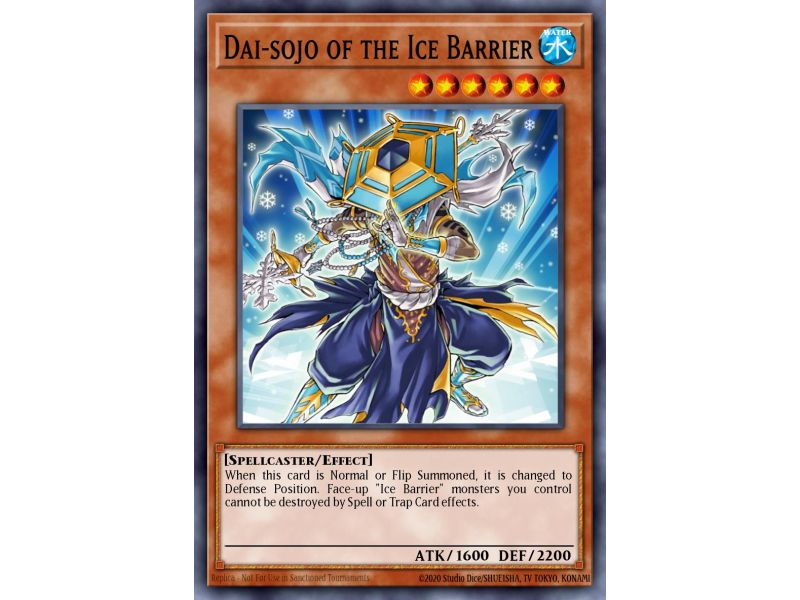 Dai-sojo of the Ice Barrier (Secret Rare)