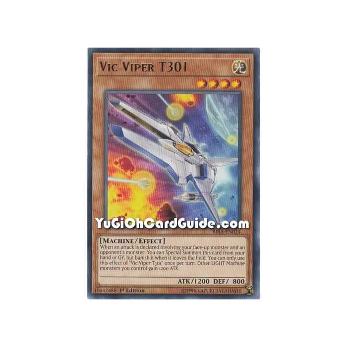 Vic Viper T301 (Rare) – Rising Rampage | Carta YUGIOH en México