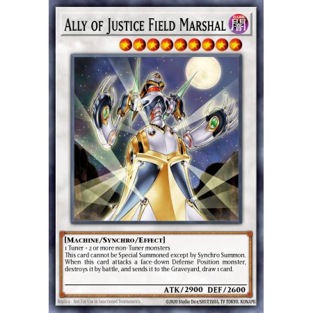 Ally of Justice Field Marshal (Secret Rare)