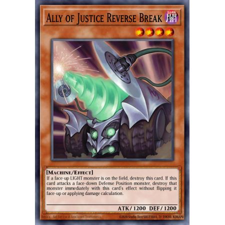 Ally of Justice Reverse Break (Super Rare)