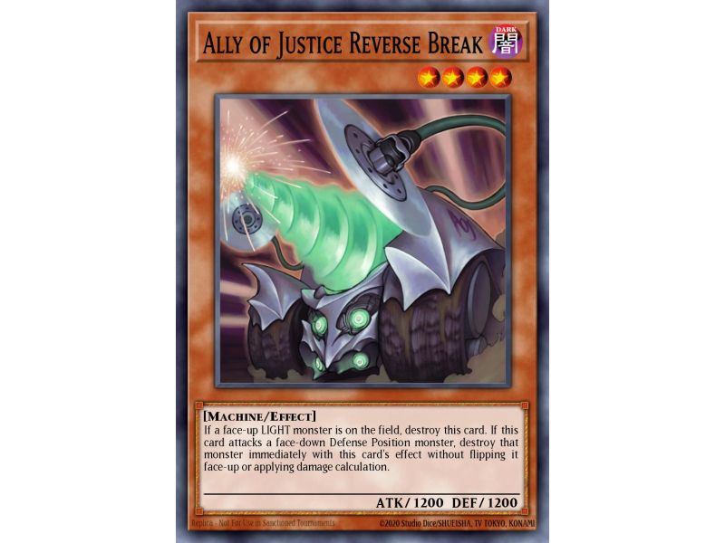 Ally of Justice Reverse Break (Super Rare)