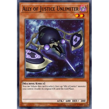 Ally of Justice Unlimiter (Super Rare)