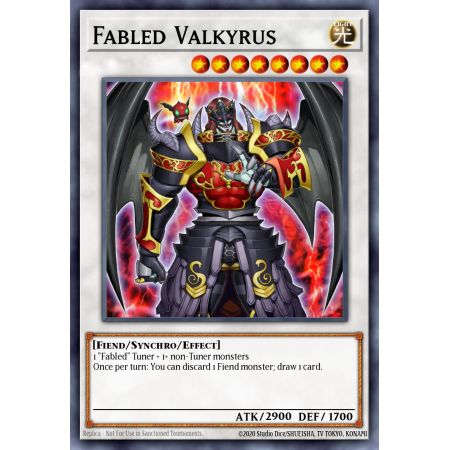 Fabled Valkyrus (Secret Rare)