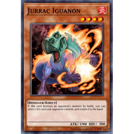 Jurrac Iguanon (Super Rare)
