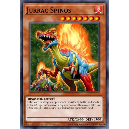 Jurrac Spinos (Super Rare)