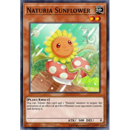 Naturia Sunflower (Super Rare)