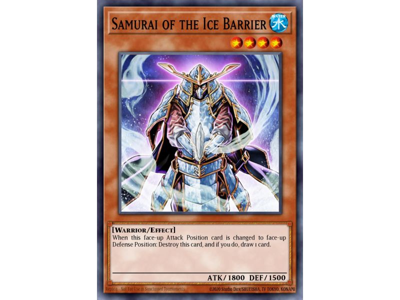 Samurai of the Ice Barrier (Super Rare)