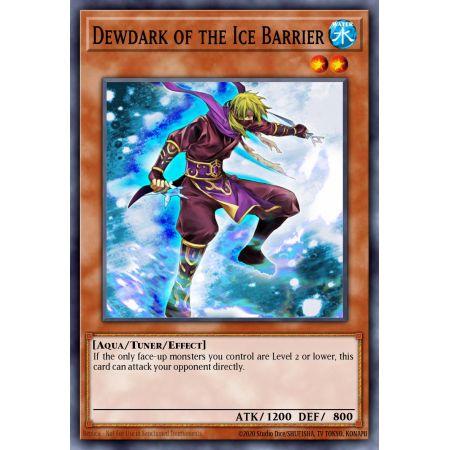 Dewdark of the Ice Barrier (Super Rare)
