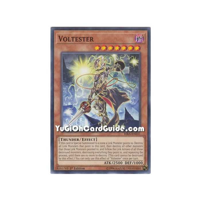 Voltester (Common) – Rising Rampage | Carta YUGIOH en México