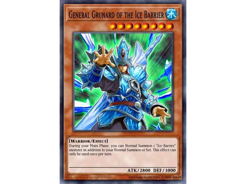 General Grunard of the Ice Barrier (Secret Rare)