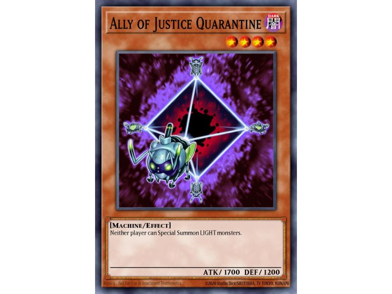 Ally of Justice Quarantine (Super Rare)