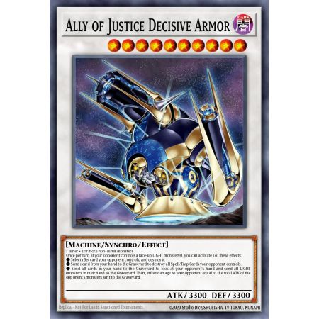 Ally of Justice Decisive Armor (Secret Rare)