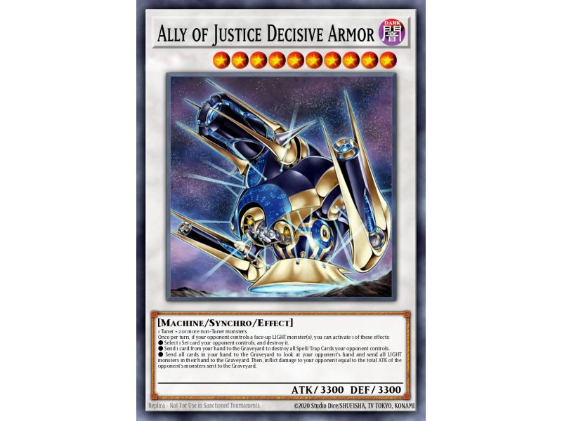 Ally of Justice Decisive Armor (Secret Rare)