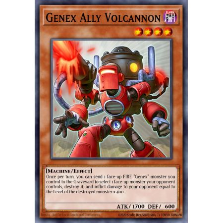 Genex Ally Volcannon (Super Rare)