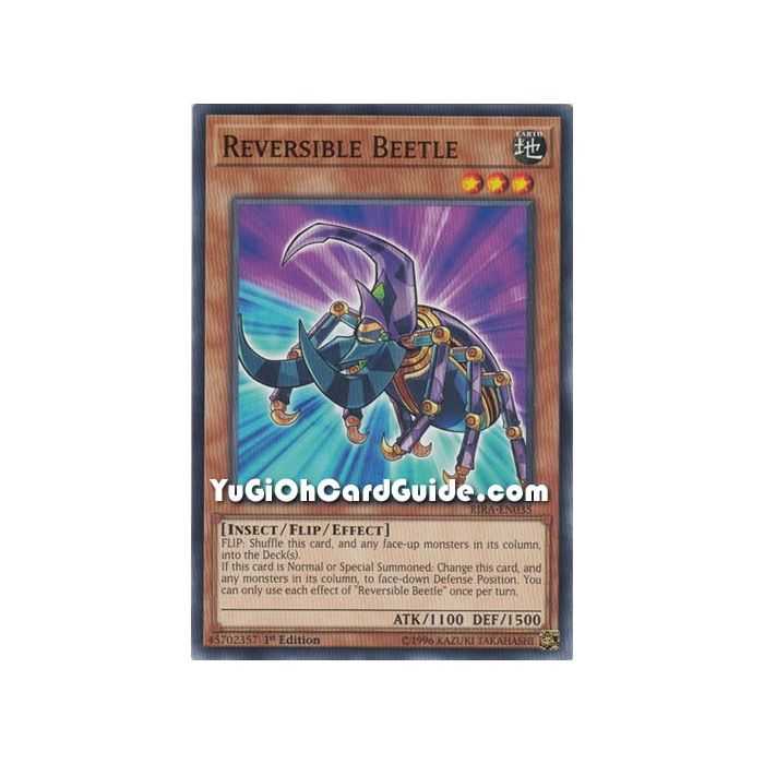 Reversible Beetle (Common) – Rising Rampage | Carta YUGIOH en México