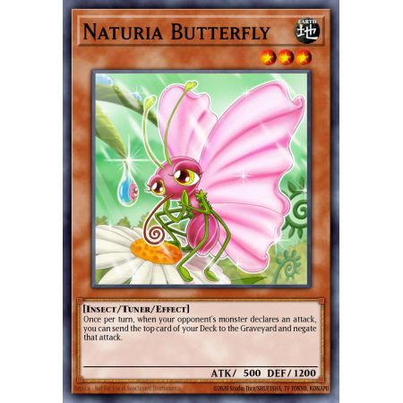 Naturia Butterfly (Super Rare)