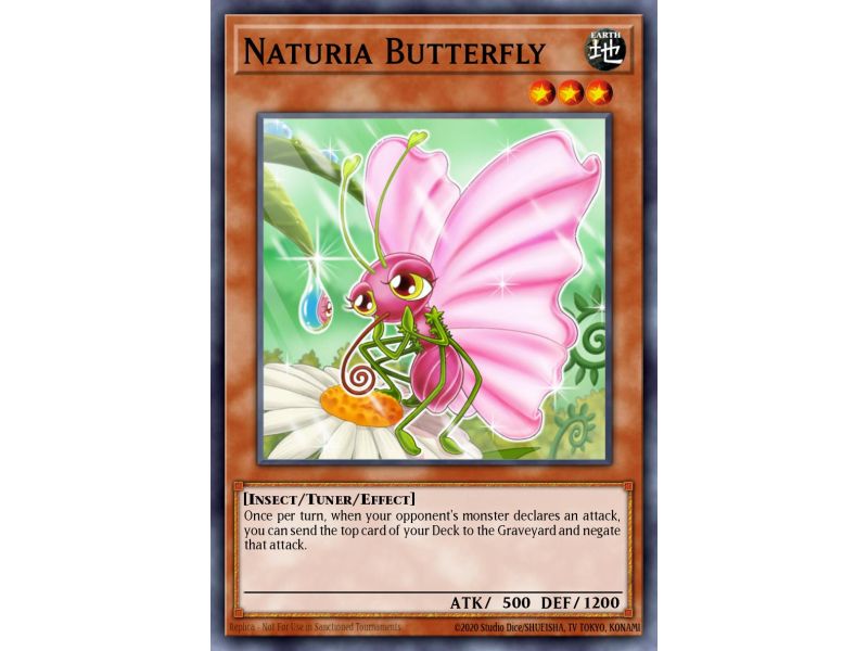 Naturia Butterfly (Super Rare)
