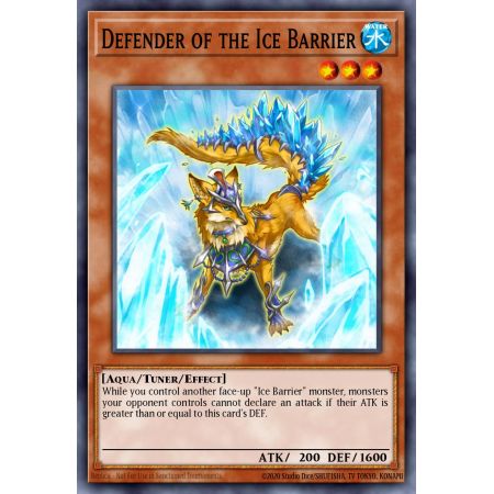 Defender of the Ice Barrier (Super Rare)
