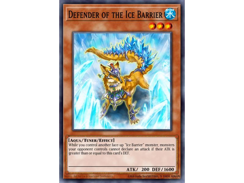 Defender of the Ice Barrier (Super Rare)