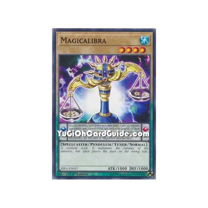 Magicalibra (Common) – Rising Rampage | Carta YUGIOH en México