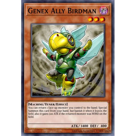 Genex Ally Birdman (Super Rare)