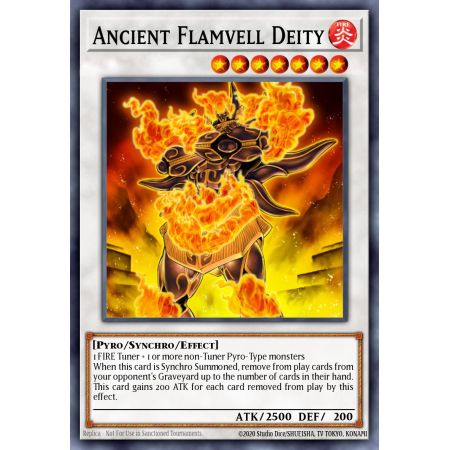 Ancient Flamvell Deity (Secret Rare)