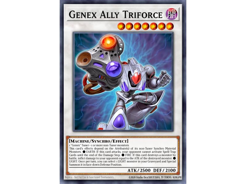 Genex Ally Triforce (Secret Rare)