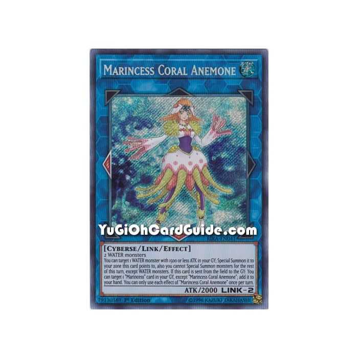 Marincess Coral Anemone (Secret Rare) – Rising Rampage | Carta YUGIOH en México