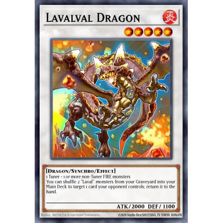 Lavalval Dragon (Secret Rare)
