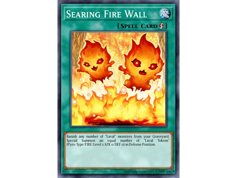 Searing Fire Wall (Super Rare)