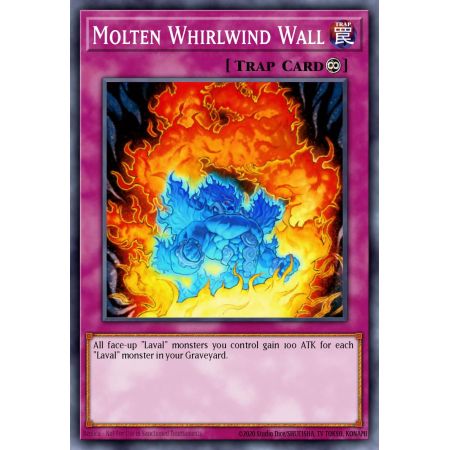 Molten Whirlwind Wall (Super Rare)