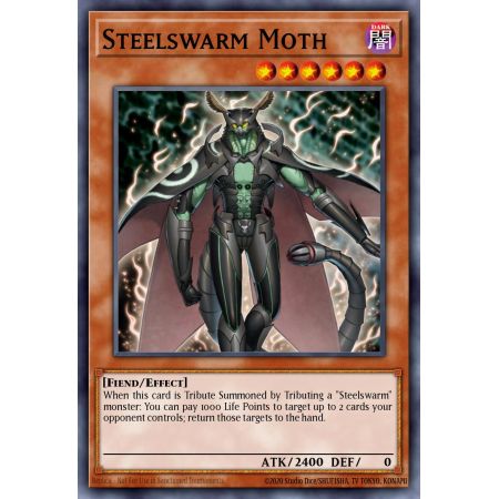 Steelswarm Moth (Super Rare)
