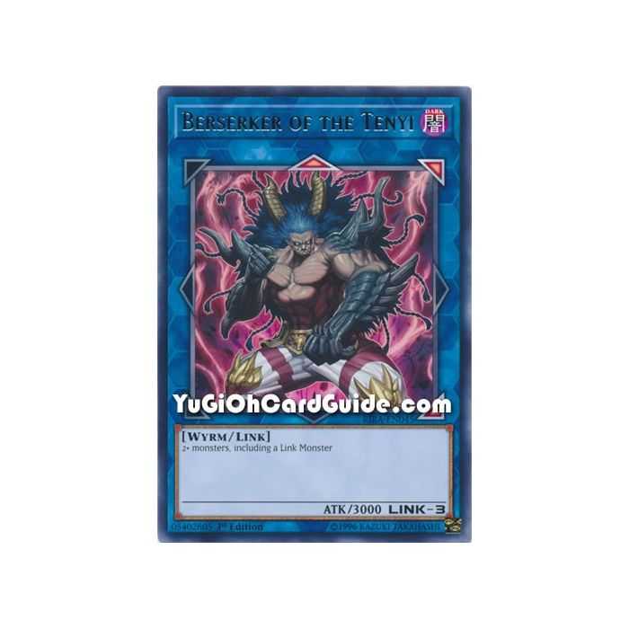Berserker of the Tenyi (Rare) – Rising Rampage | Carta YUGIOH en México
