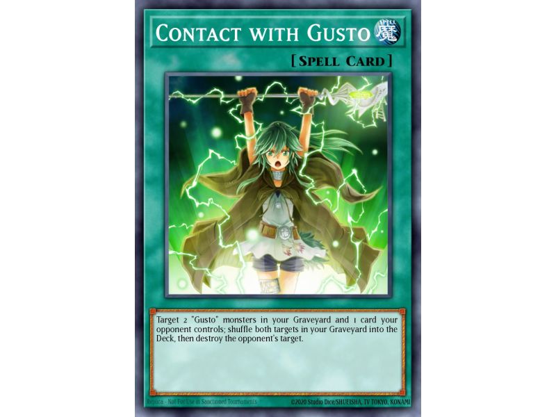 Contact with Gusto (Secret Rare)