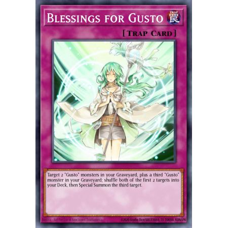 Blessings for Gusto (Super Rare)