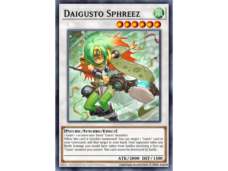 Daigusto Sphreez (Secret Rare)