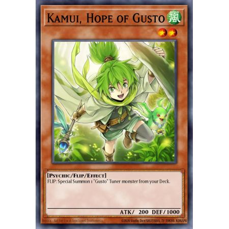 Kamui, Hope of Gusto (Super Rare)