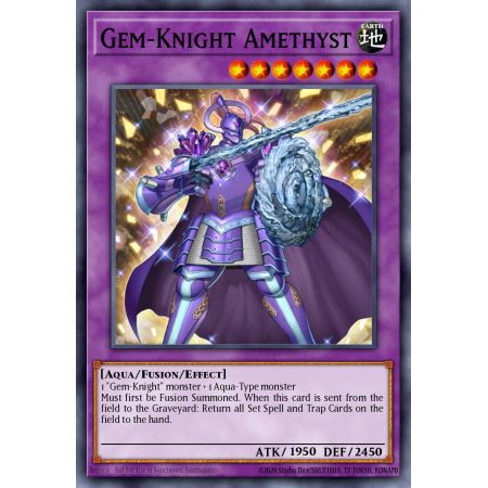 Gem-Knight Amethyst (Secret Rare)
