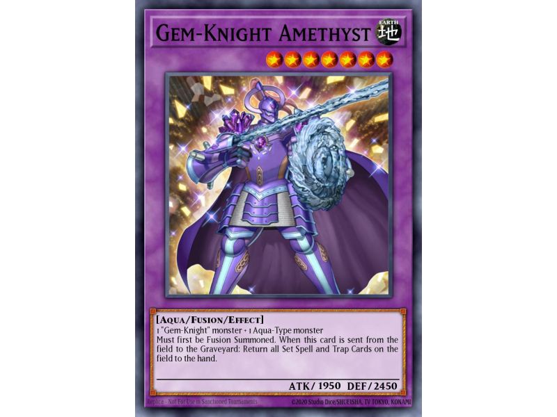 Gem-Knight Amethyst (Secret Rare)