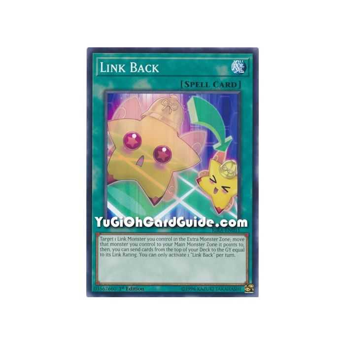 Link Back (Common) – Rising Rampage | Carta YUGIOH en México